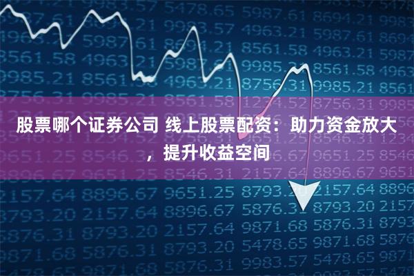 股票哪个证券公司 线上股票配资：助力资金放大，提升收益空间
